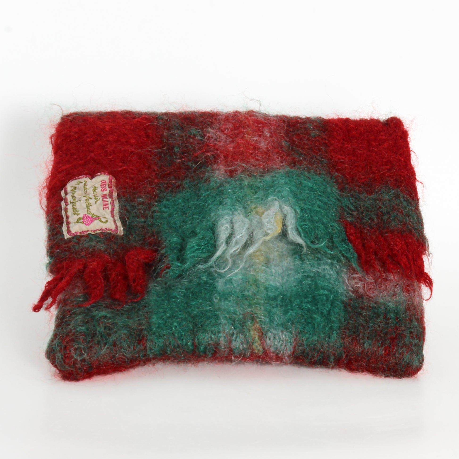 Red and green clutch 