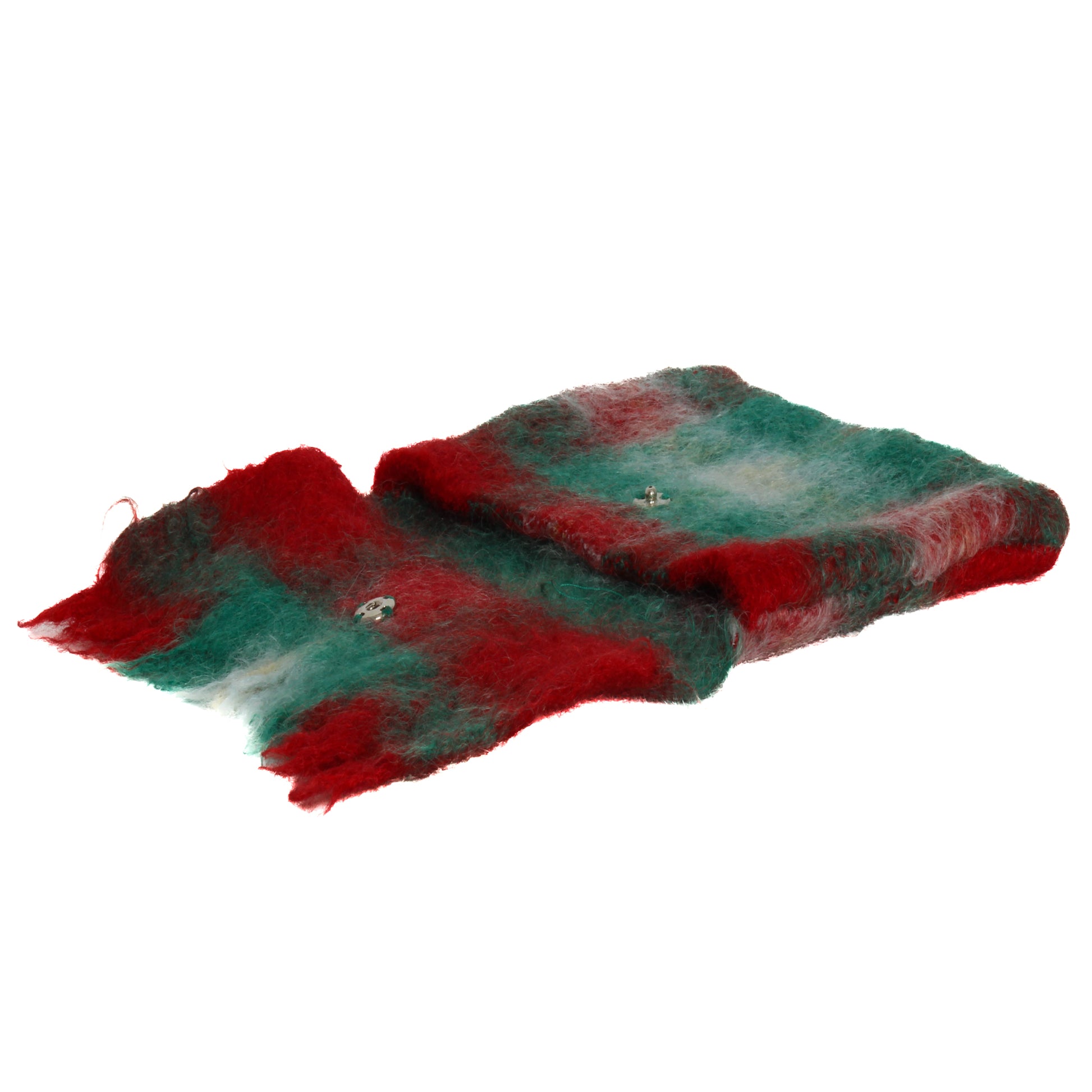 Red and green clutch 