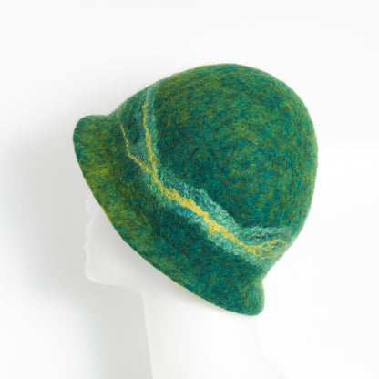 Felted Cloche Hat