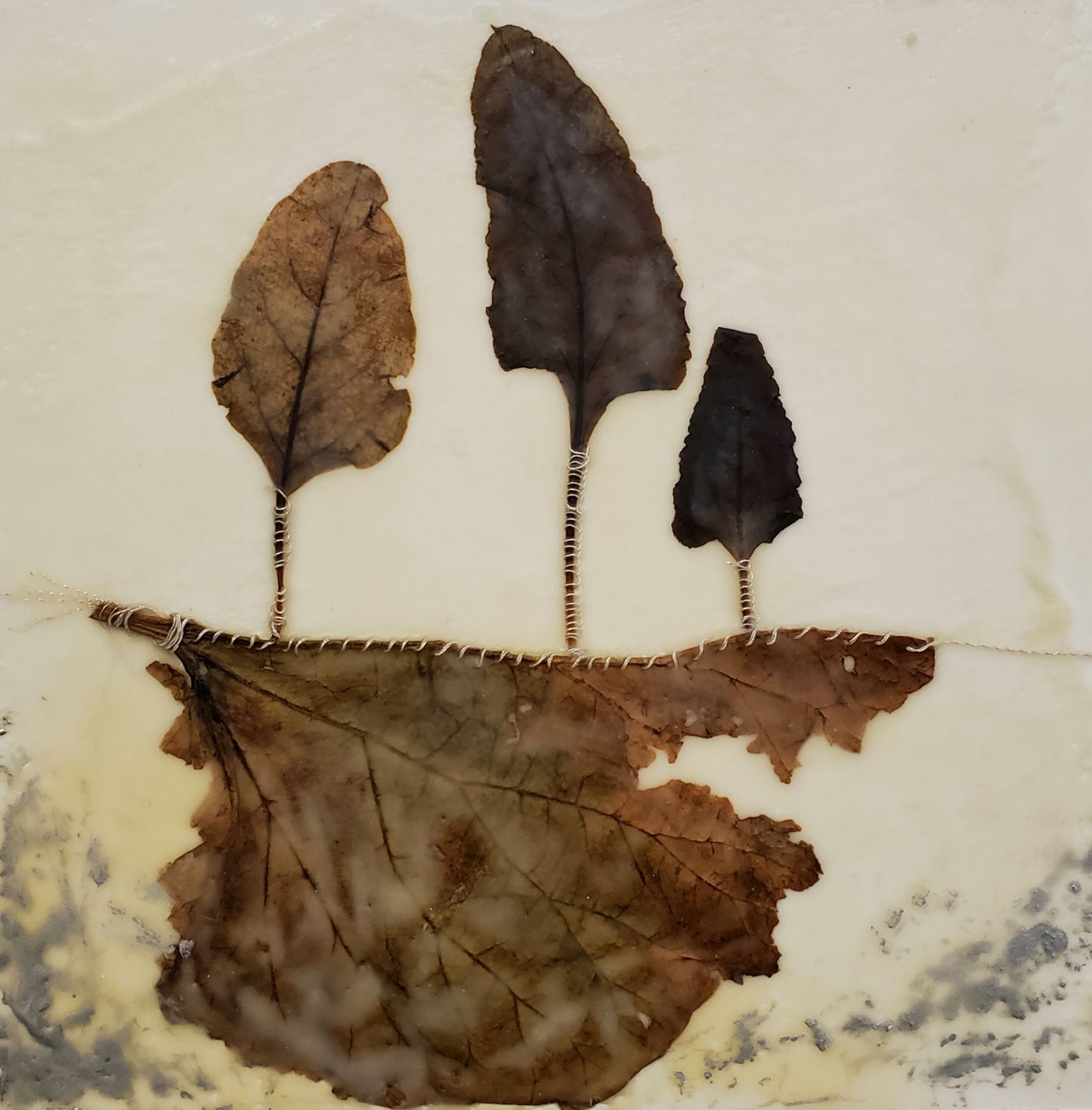 Family - Encaustic collage