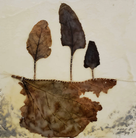 Family - Encaustic collage