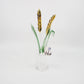 glass wheat and grass