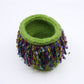 Green Dangles - Felted Bowl