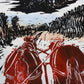 Detail of Sleigh Ride on the Prairies 