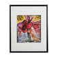 Watercolour and linocut print 