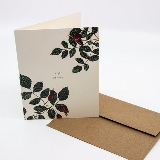 A Gift of Love - Greeting card