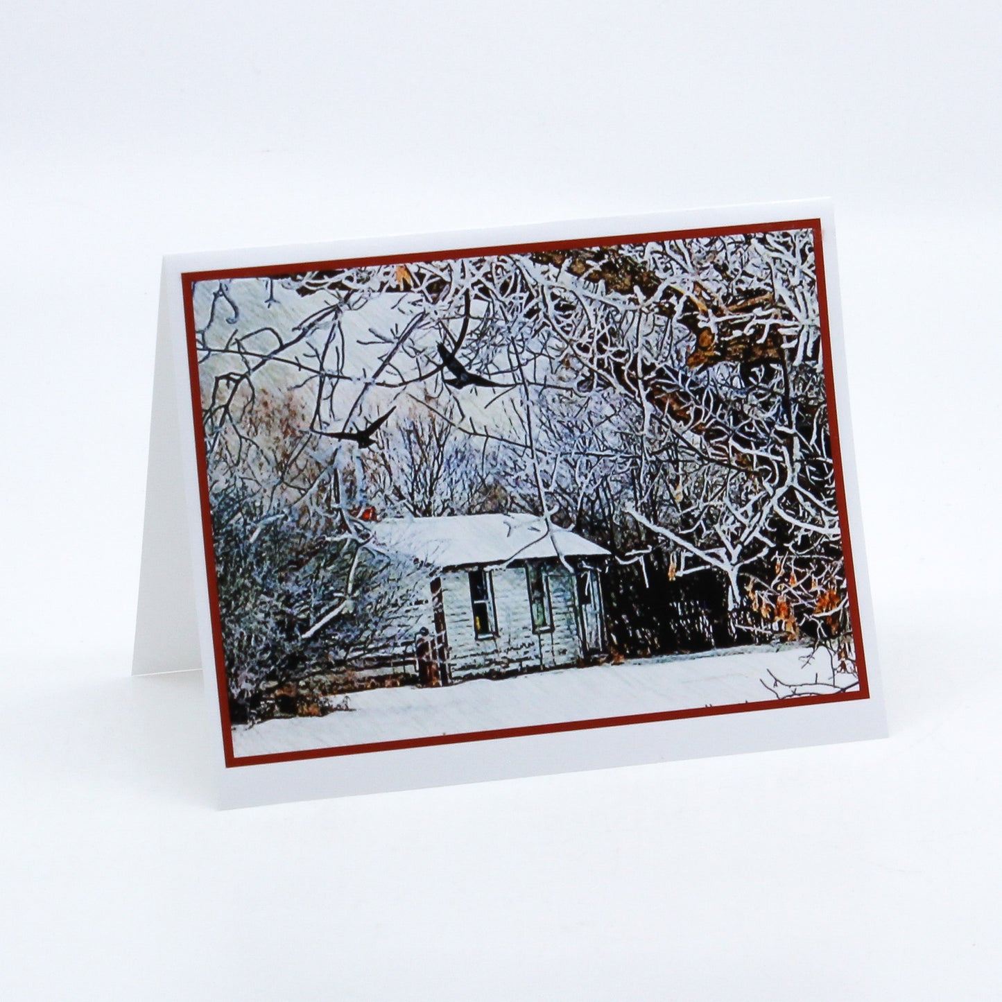 Art Card - Winter Cabin