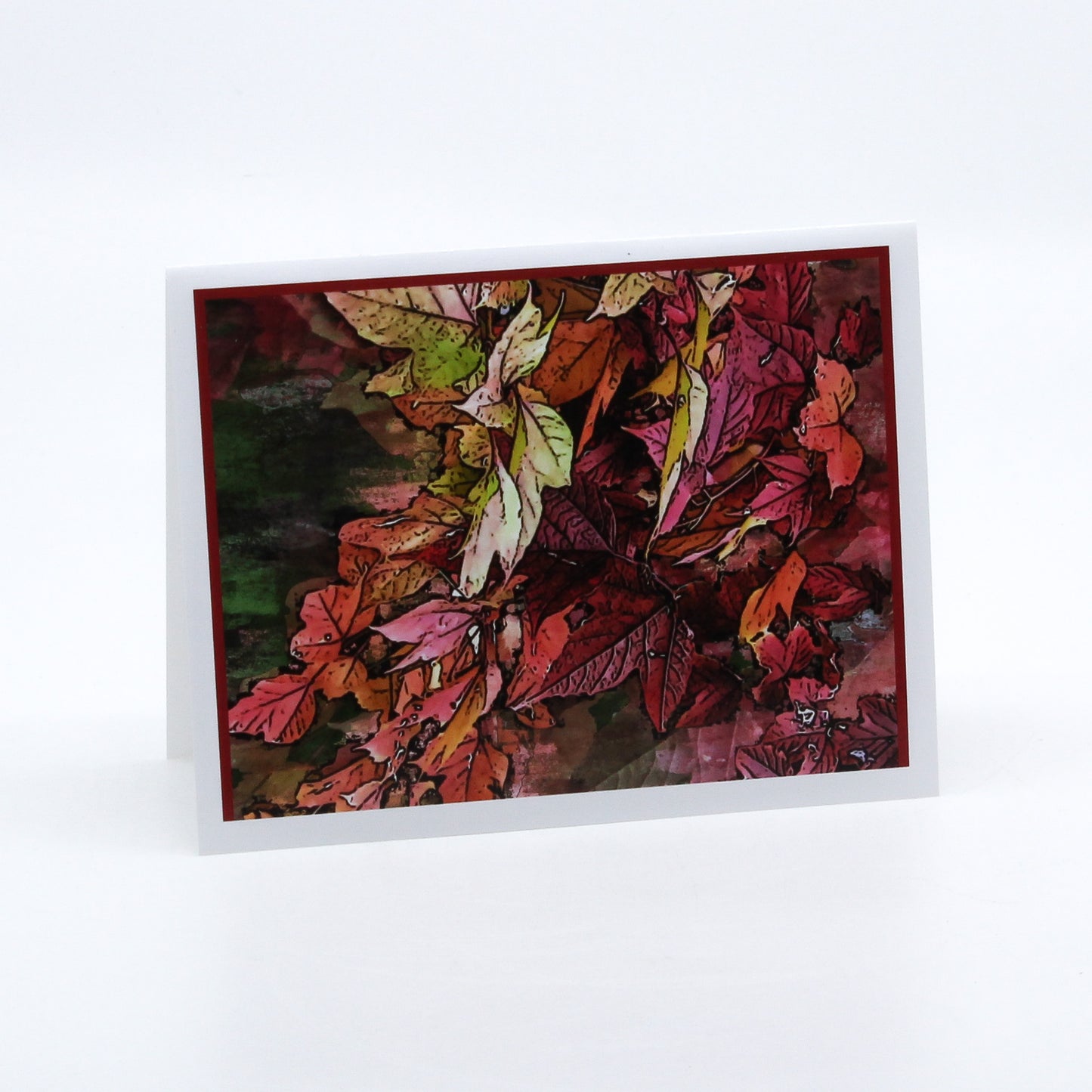 Red Leaves - Art Card