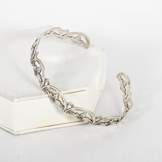 Repurposed Silver Plate Bracelet