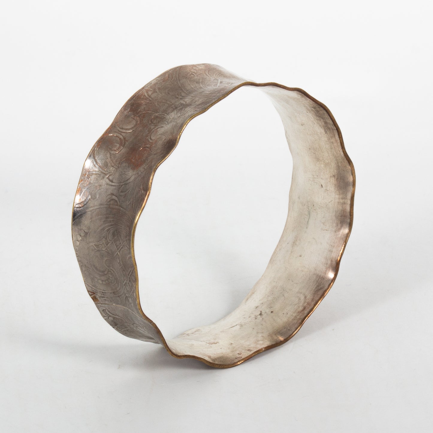 Repurposed Silver Plate Bracelet