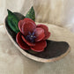 Red Flower - Gourd Carving