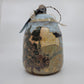 Plains Bison with Prairie Coneflower and Liatris Jar