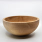 Wood ribbed salad bowl 