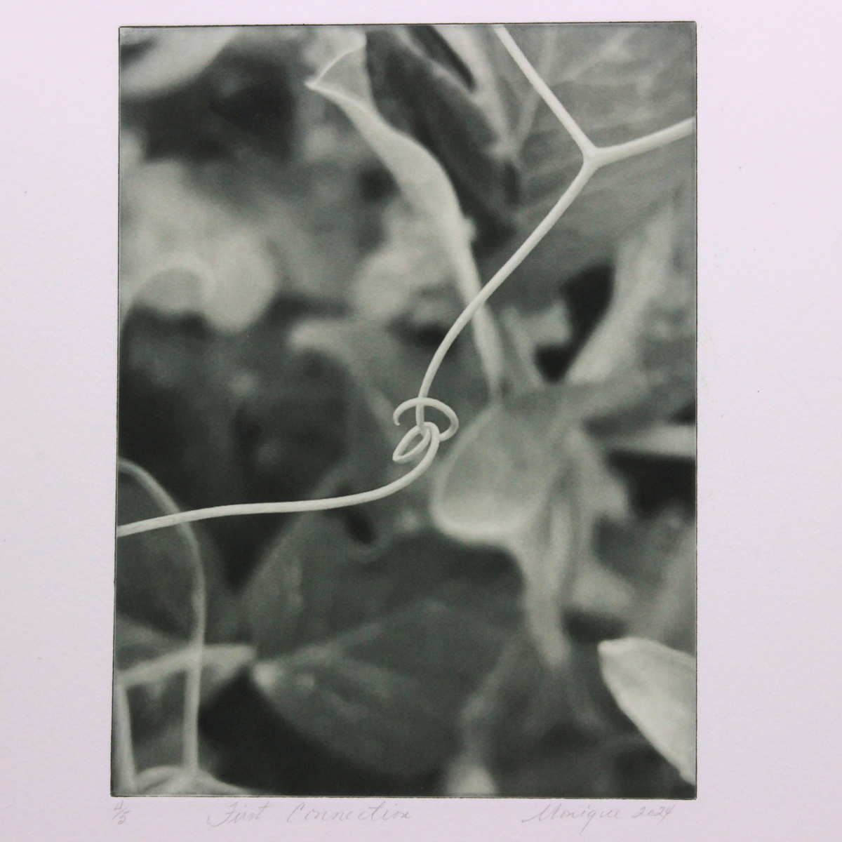 First Connection  - Photogravure print