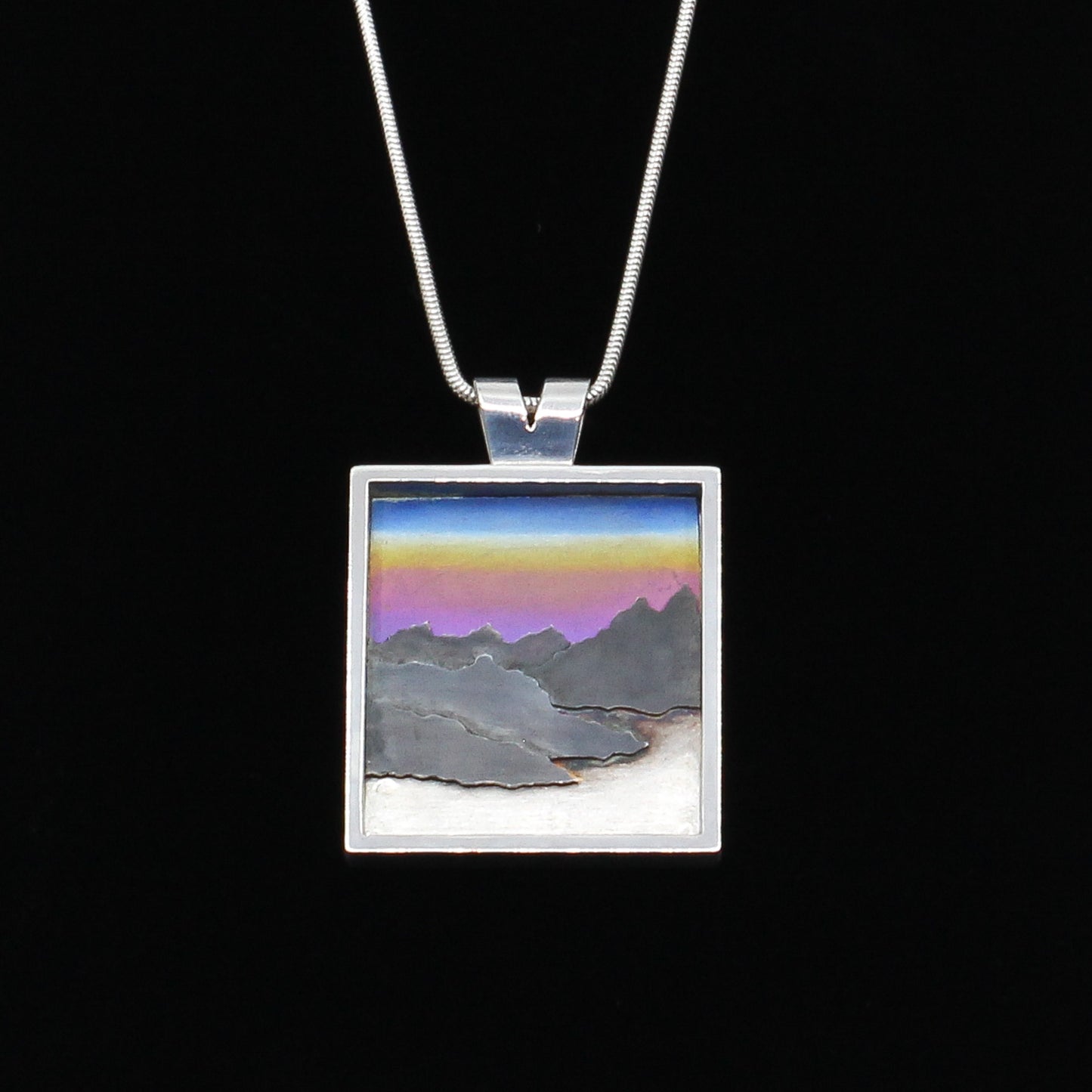 Electric Sunset Necklace