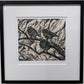 Trio - Framed Stone Lithography