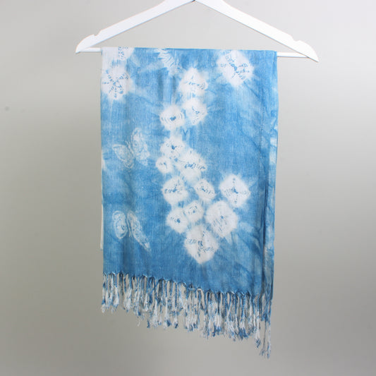 A Winter Stitching - Cotton Scarf