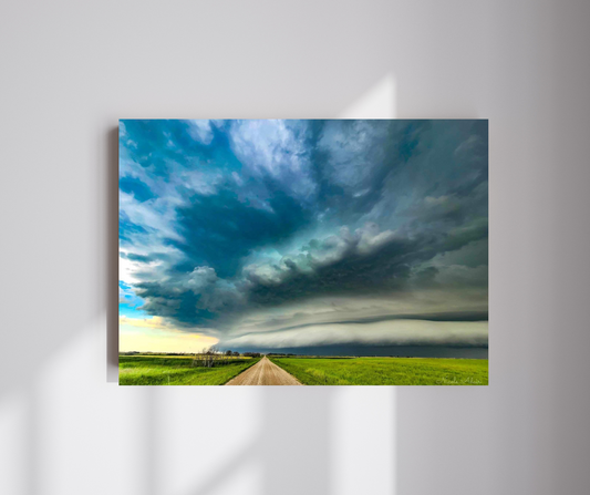 Prairie Storm - Metal photograph