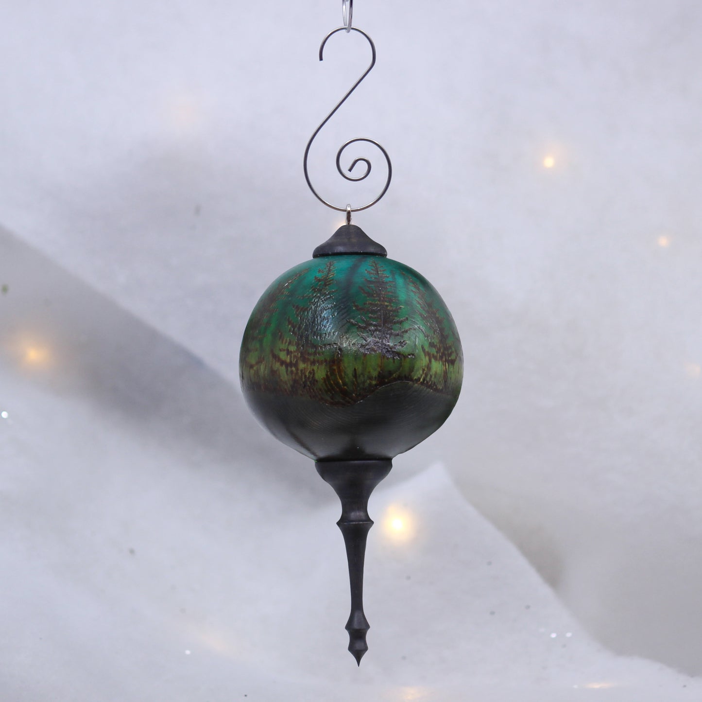 Green Trees Ornament