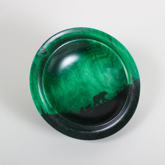 Guiding Lights - Decorative Wooden Bowl