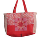pink bag with star blanket motif 