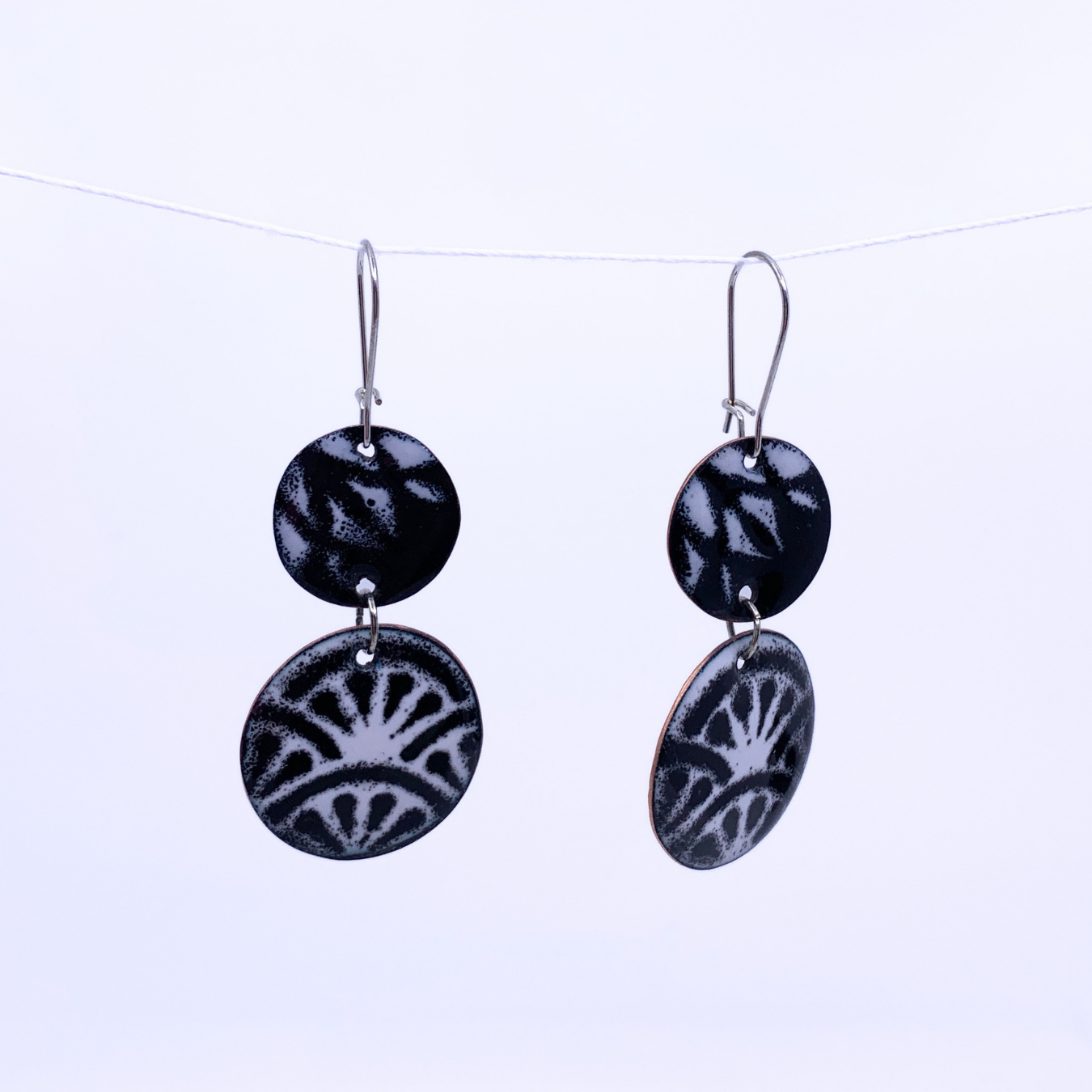 Two Part Dangle Earrings