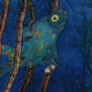 thread paintings of underwater fish