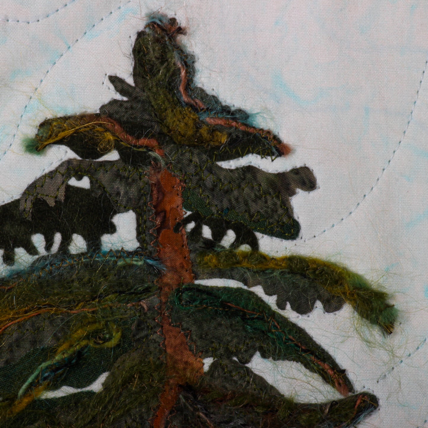 Engelmann Spruce - Thread painting