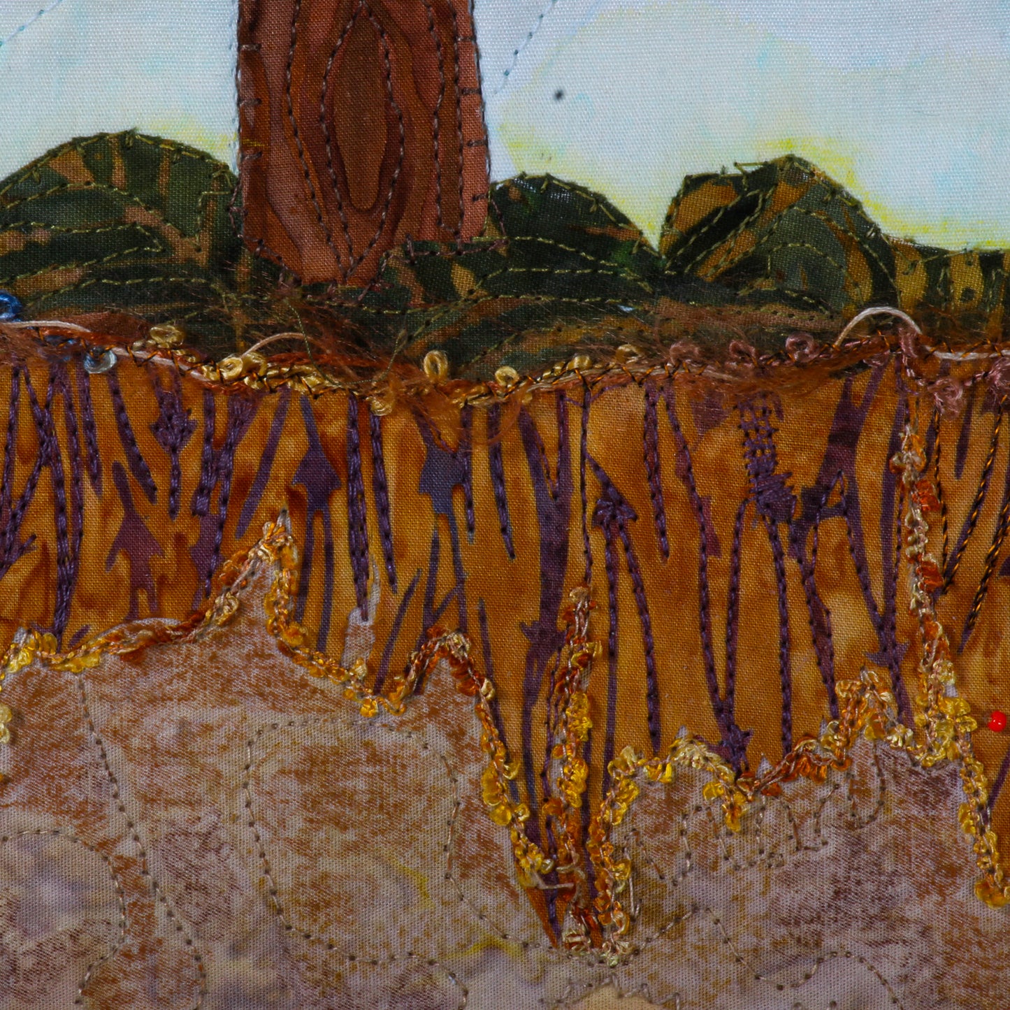 Engelmann Spruce - Thread painting