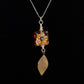 Flower Garden Glass Necklaces