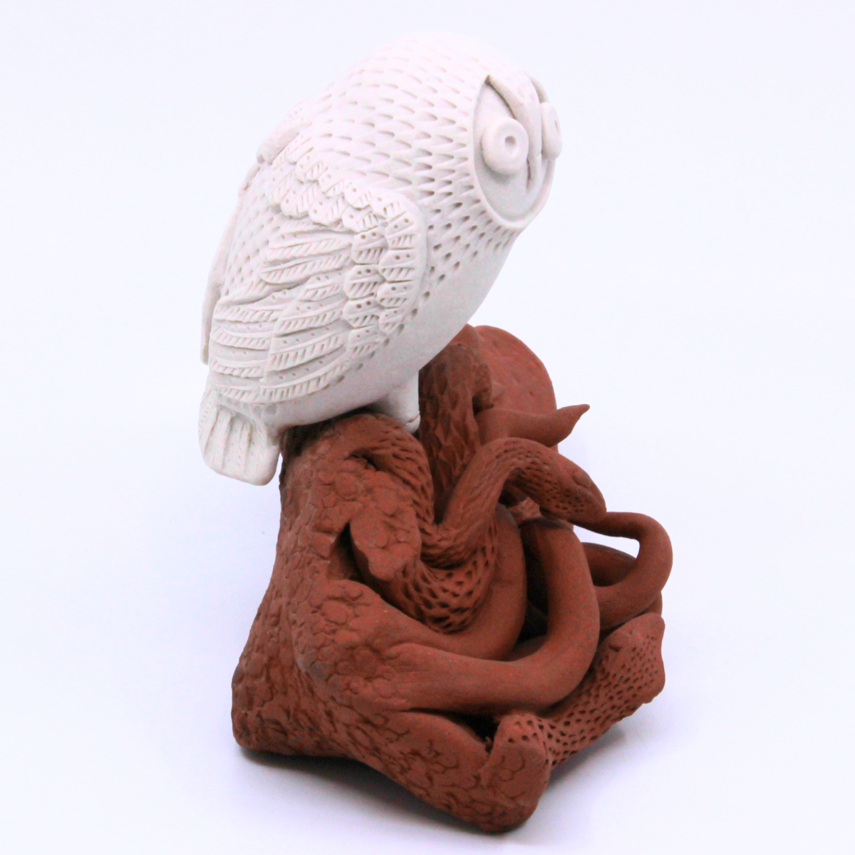 Owl on Snake IV