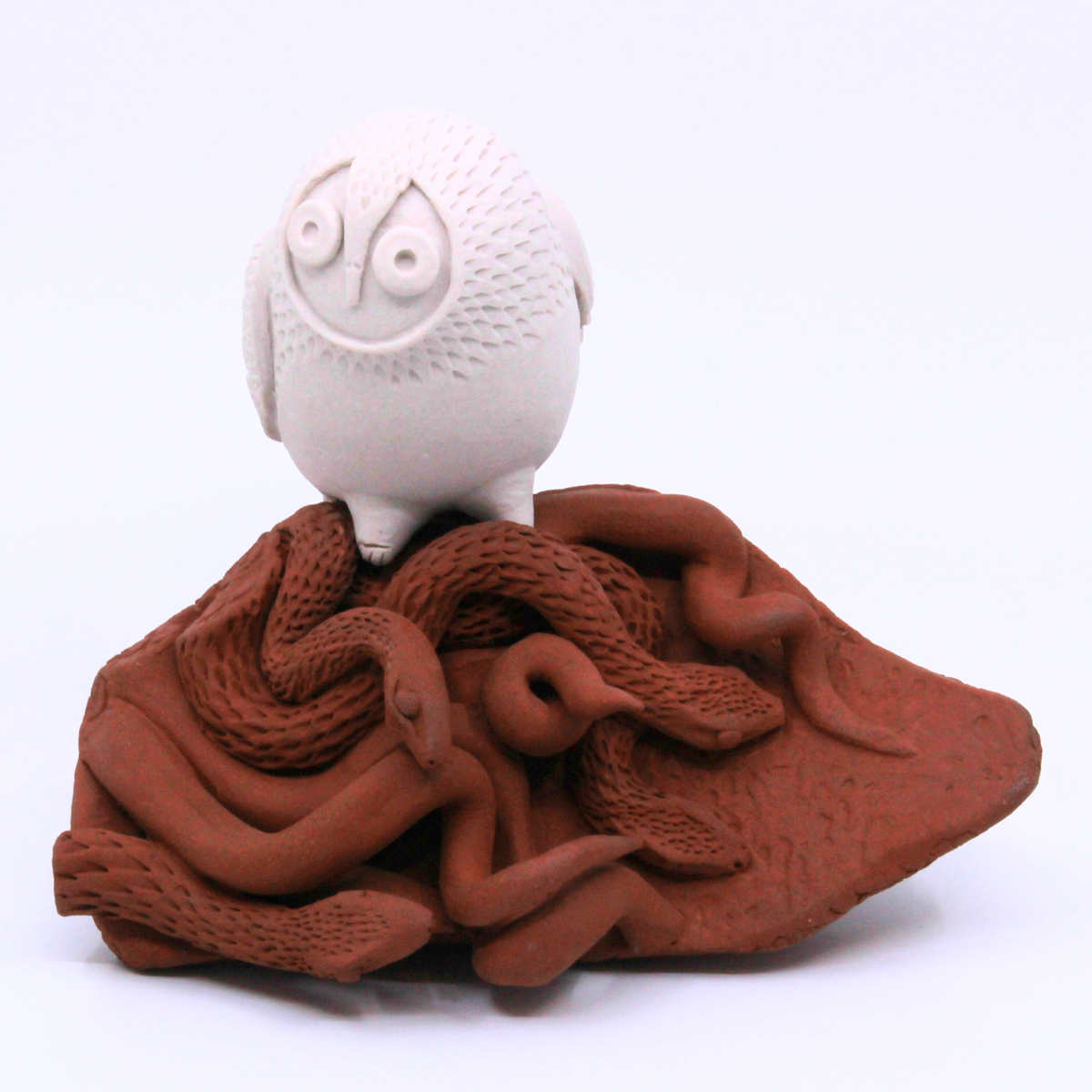 Owl on Snake IV