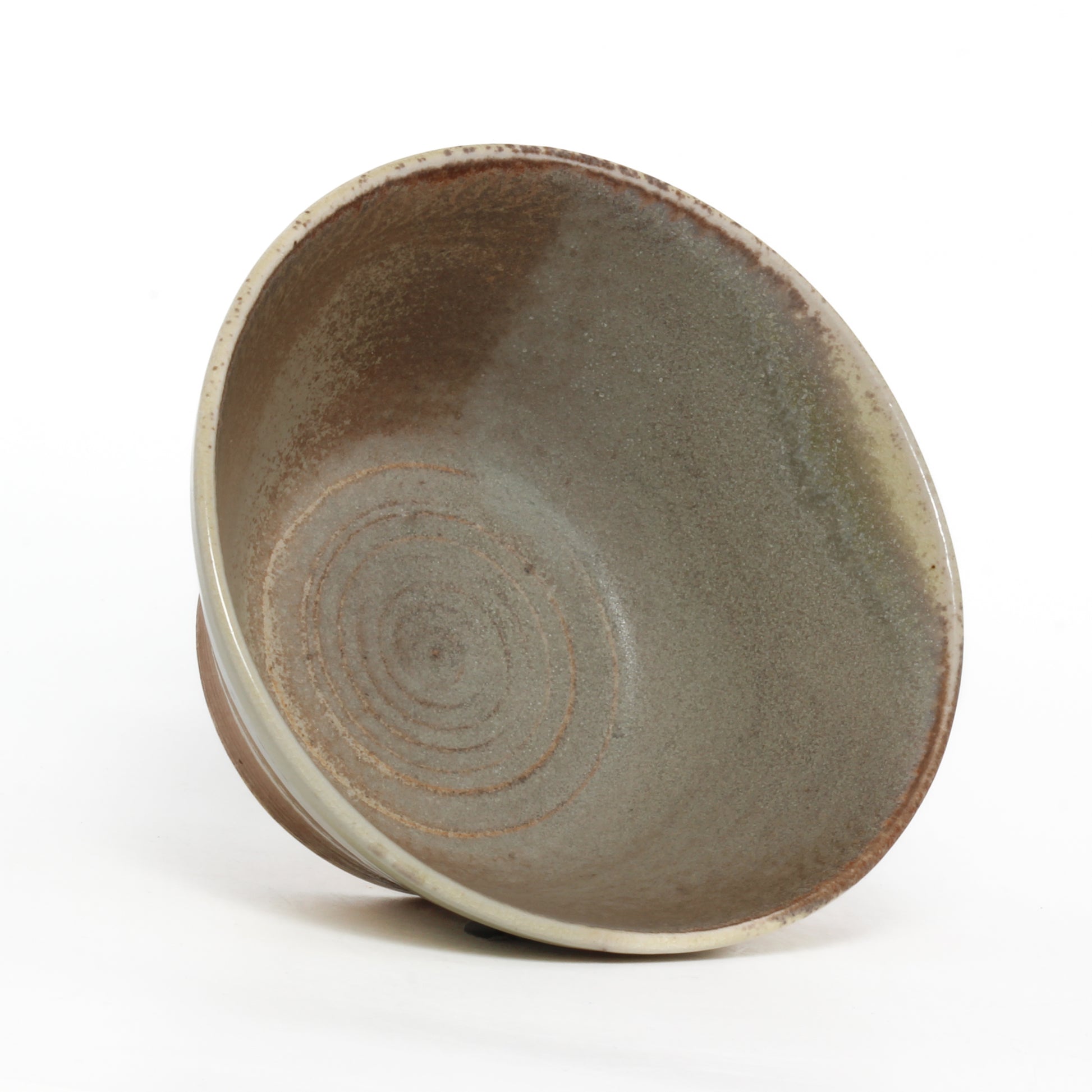 Woodfired clay bowls: beige 