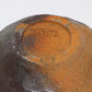 Woodfired clay bowls: brown, artist signature 