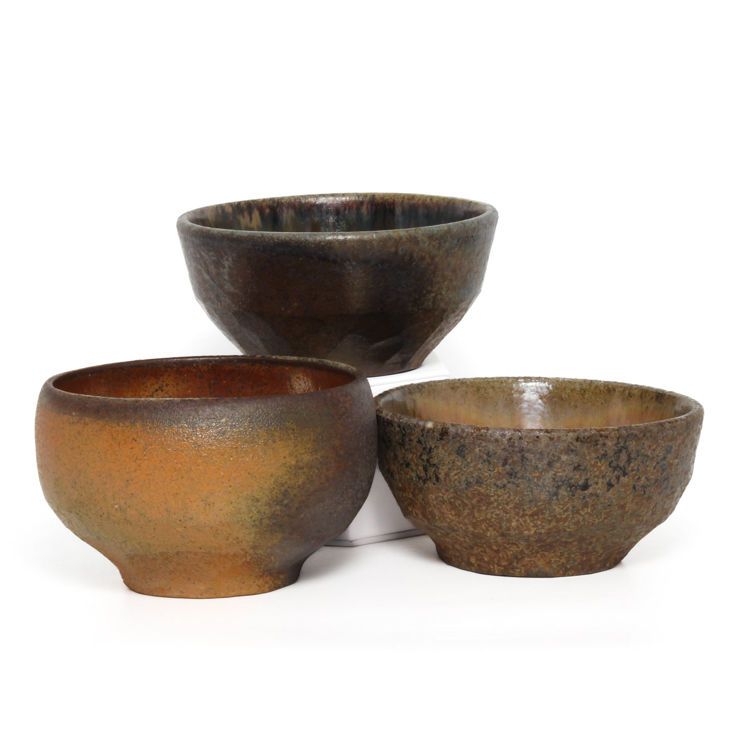 Woodfired clay bowls 