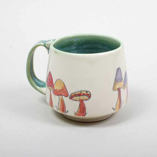 Mushroom Mug 072 - Porcelain mug