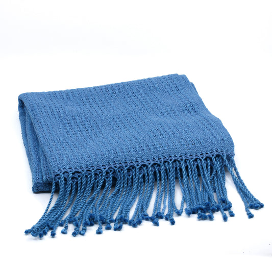 Attwater Bronson Lace Blue Scarf