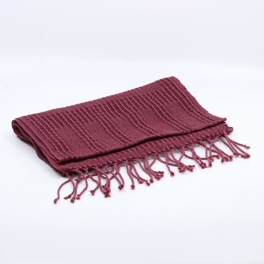 Attwater Bronson Lace Red Scarf