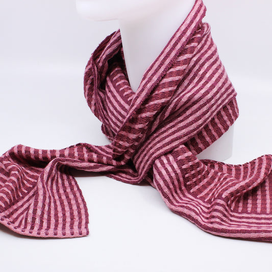 Rose Striped Scarf #383