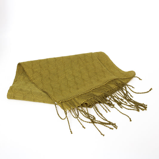 Chartreuse scarf 