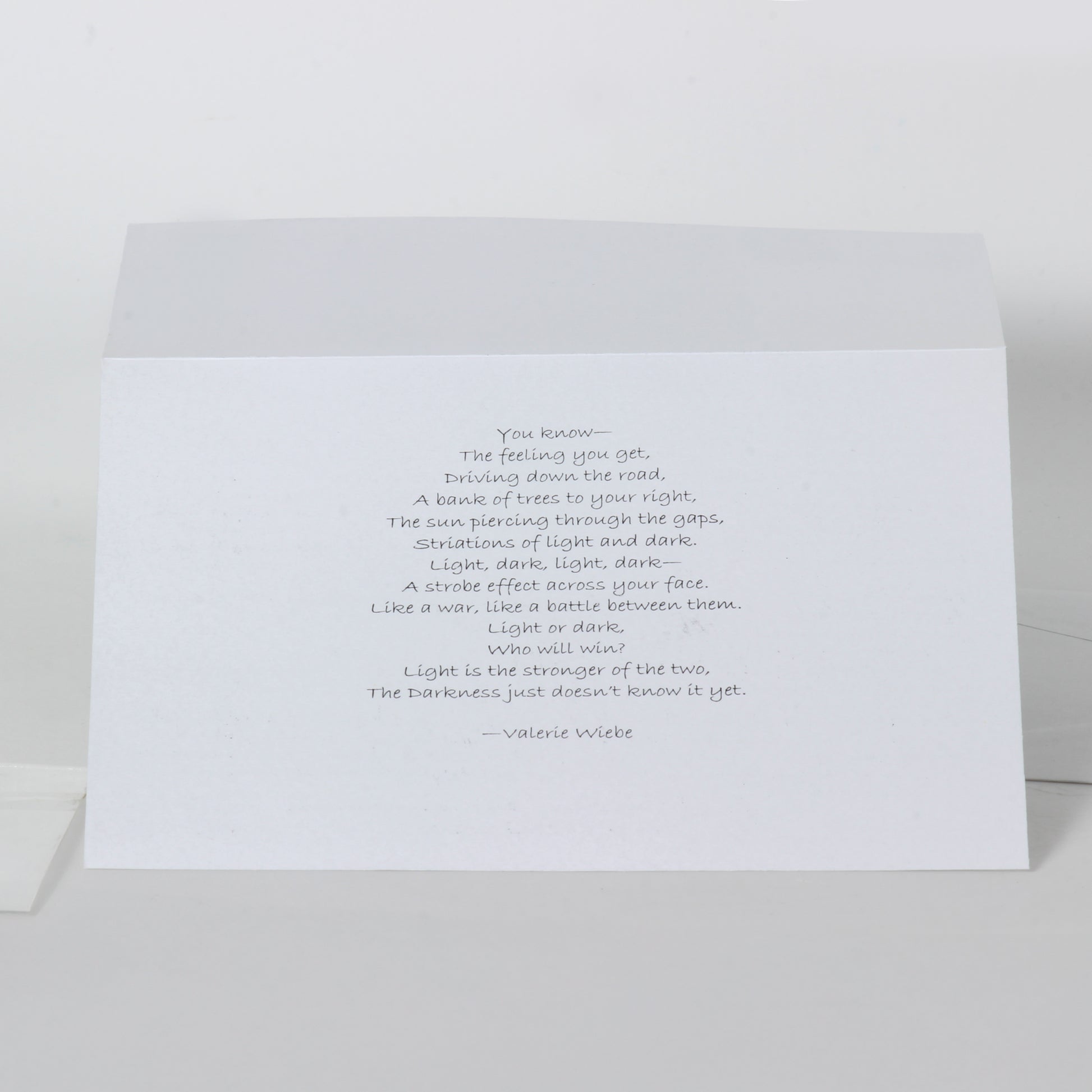 poem on inside 