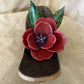 Red Flower - Gourd Carving