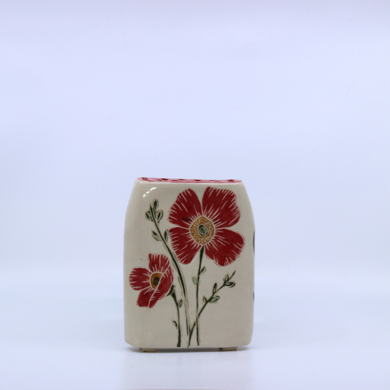 In Bloom - Clay vase