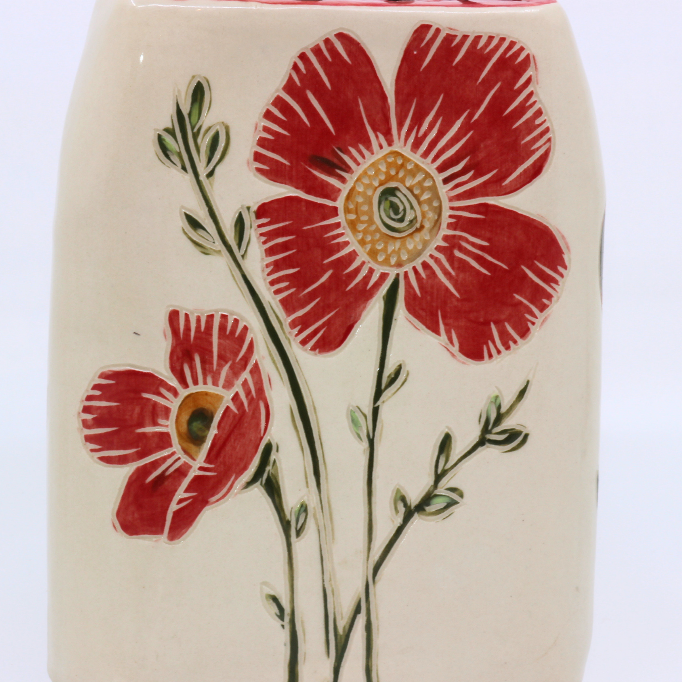 In Bloom - Clay vase