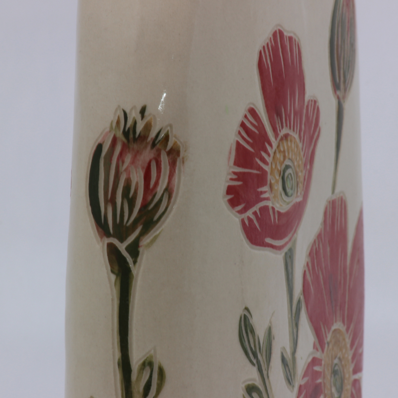In Bloom - Clay vase