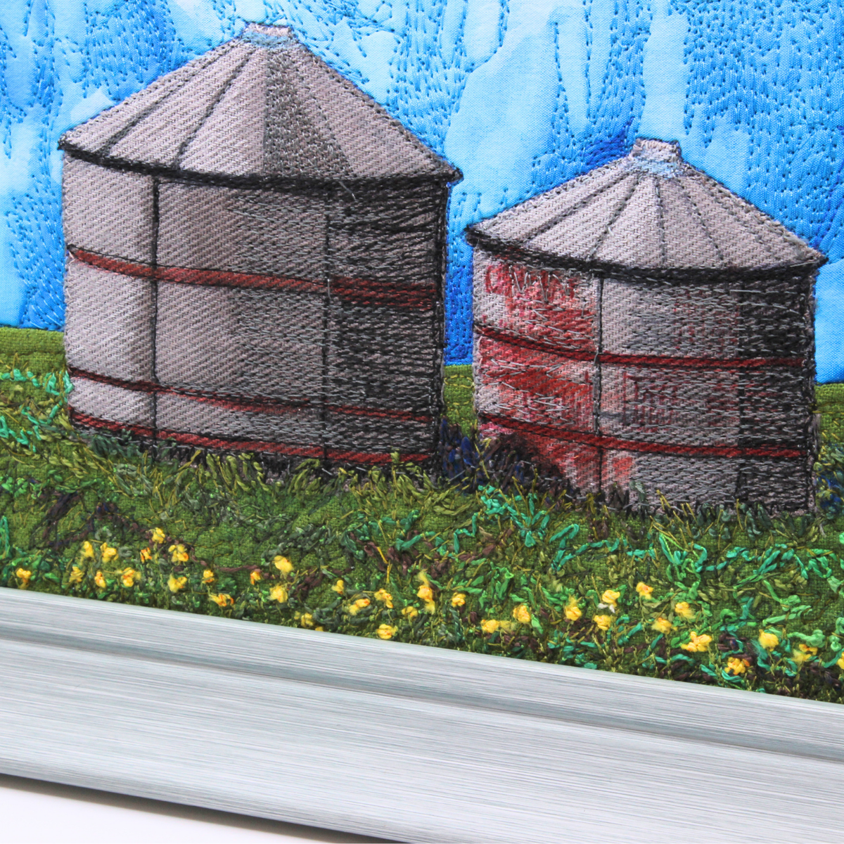Old Friends Summer - Thread painting
