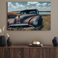 Old Pontiac - Metal photo print
