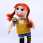 Pippi Longstocking - Felted statuette
