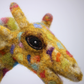 Girafo Coloro - Felted statuette