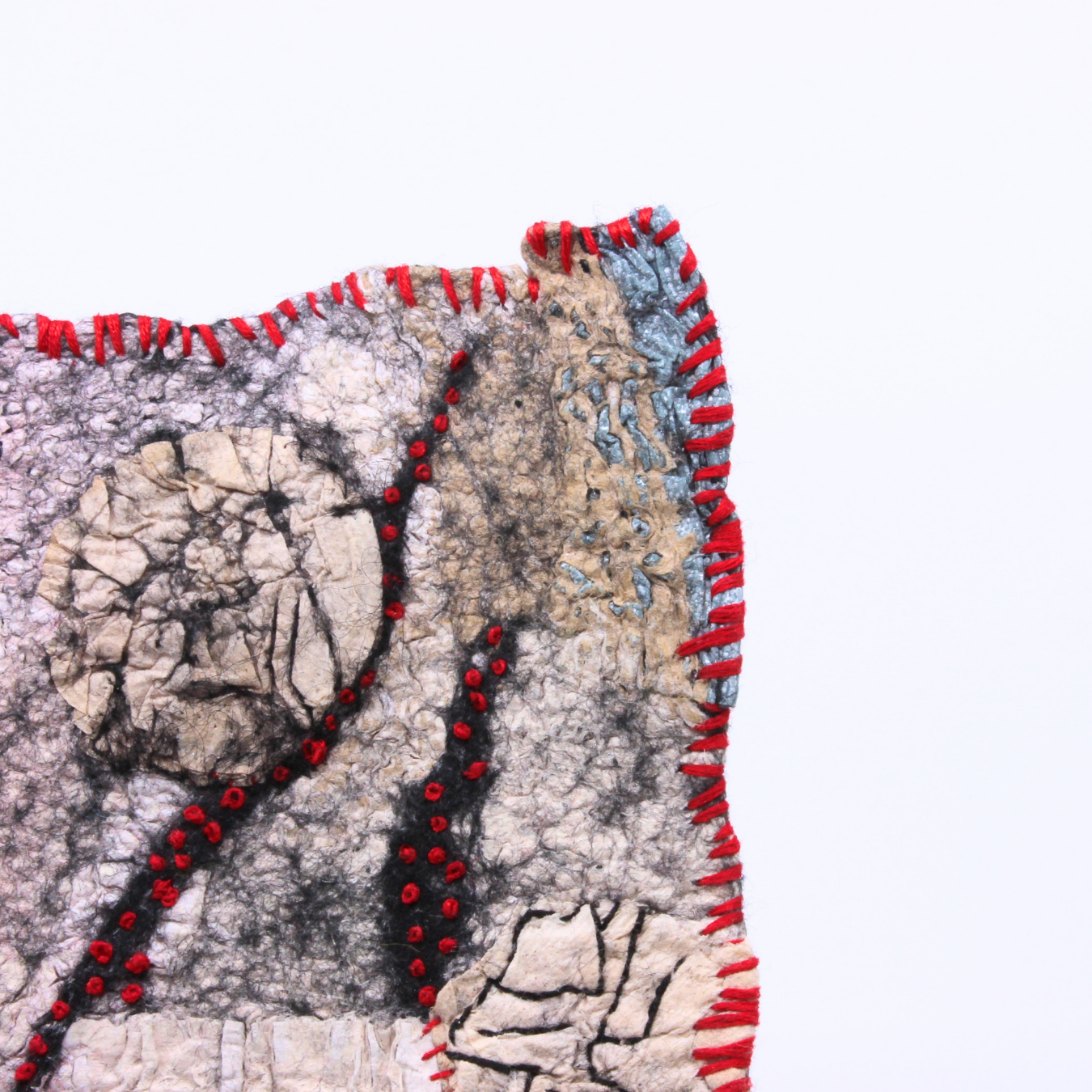 Unframed Abstract - Felted wall hanging
